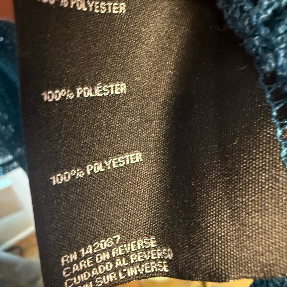 Noelle Blue Open-Knit with Cropped Style and Sequins in the Fabric - Picture 4 of 7